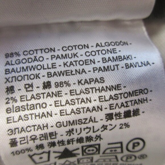 Levi Men's Pants 38 x 34 Green Chino Cotton Blend Casual Skater 574 - Picture 5 of 15